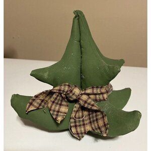 Fabric Christmas tree height 5 inches & width 7 inches Xmas decorations